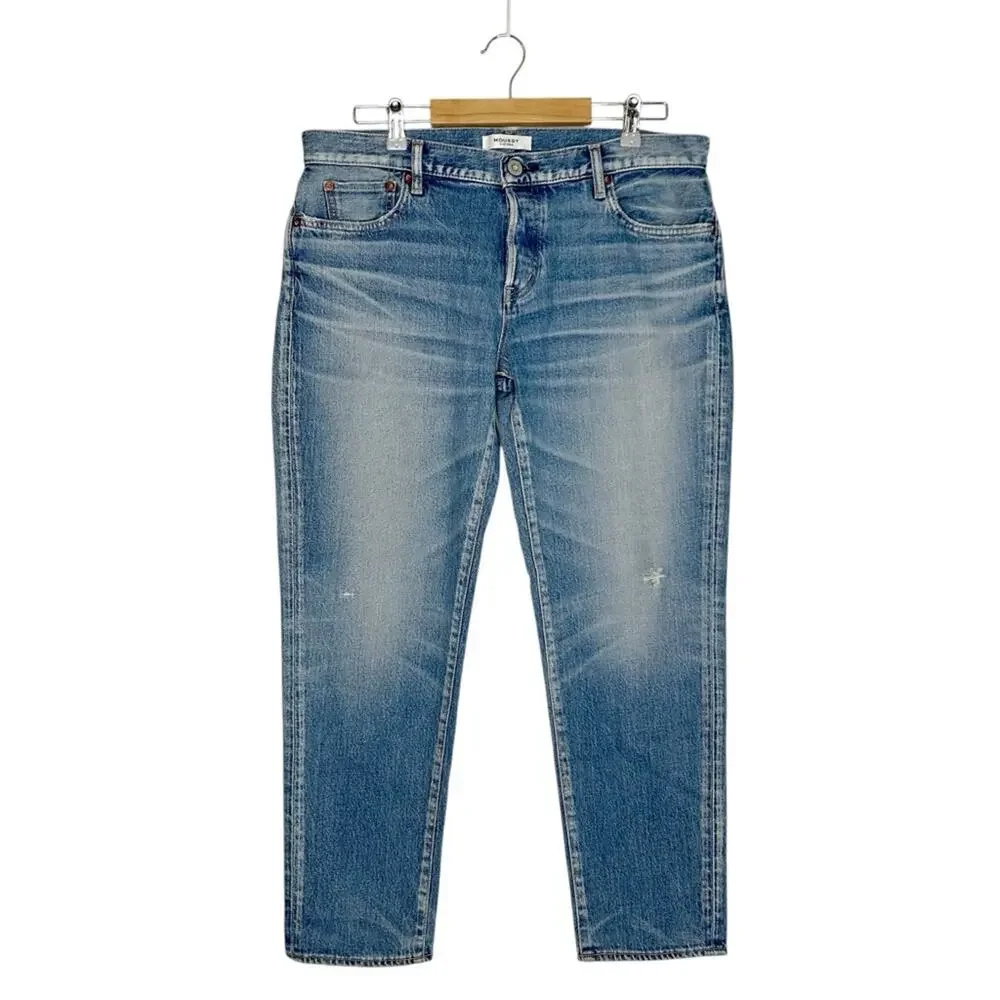 MOUSSY Kendall Tapered Straight Leg Ankle Jeans